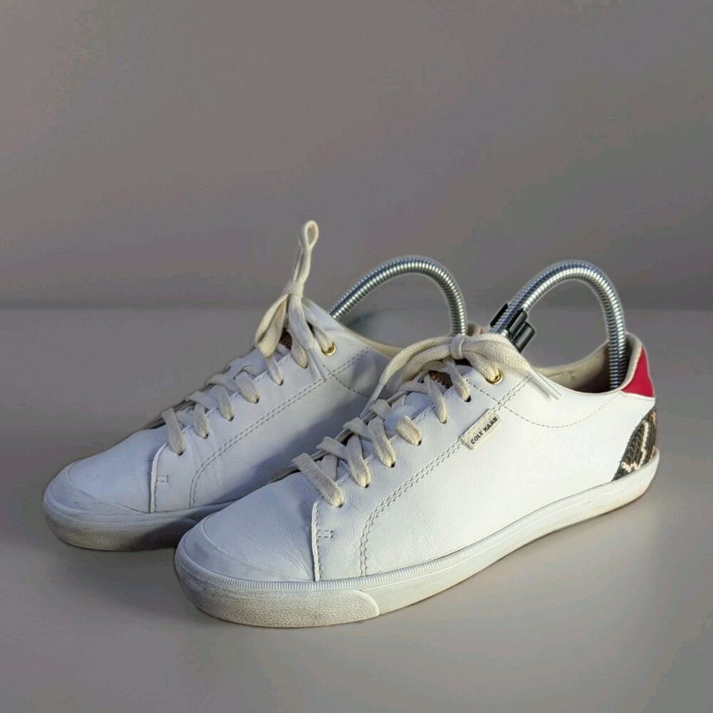 Cole Haan Marlowe Snake Lace Up Womens Size 7 B Sneakers Casual Shoes W23152